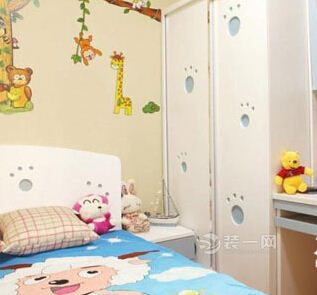青岛装修网小户型复式楼装修效果图儿童房