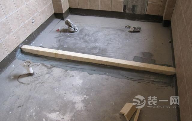 卫生间是装挡水条以及铺地砖步骤图